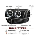 thumbnail image 2 of For 2000-2006 GMC Yukon Denali Projector Black Headlights Assembly Bumper Lamps, 2 of 8
