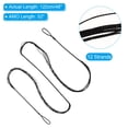 thumbnail image 2 of Bow String Replacement,12 Strands Recurve Bowstring for AMO 52" Traditional Recurve Bow, Black, 2 of 5