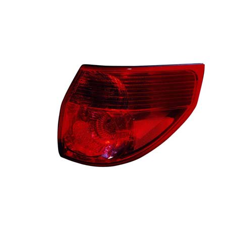 CarLights360: For 2006 2007 2008 2009 2010 TOYOTA SIENNA Tail Light Assembly Passenger Side w ...