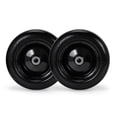 thumbnail image 4 of 2 Pack 11x4.00-5 Flat Free Tire for Zero-Turn Mowers 300lb Capacity 3/4" 5/8" Bearings Garden Cart Wheel, 4 of 9