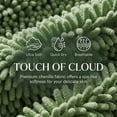 thumbnail image 3 of REGALWOVEN 1 Pack Cute Animal Chenille Hanging Hand Towel, Absorbent Soft Bathroom Decorative Towel for Kitchen Green 10" x 6", 3 of 5