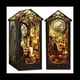 thumbnail image 3 of DIY Book Nook Kit, DIY Booknook Bookshelf Insert Decor Alley, con Luces, 3D Wooden Puzzle para NiñOs/Adultos, 3 of 7