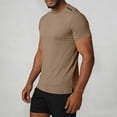 thumbnail image 6 of Kalauyu Men's Athletic Running T-Shirts Quick Dry Workout Shirts Short-Sleeve Sports Gym Tee Tops Performance Activewear, 6 of 9