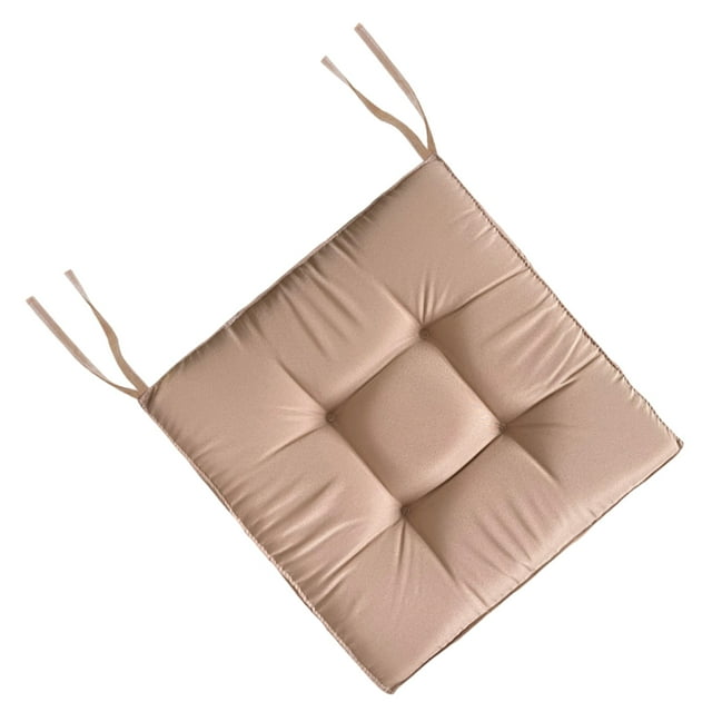 Cateissary Cojín de felpa para silla: suave y cómodo para cualquier asiento Cojín para asiento de silla Cojines para silla Cojín para silla Decoración del hogar bronceado suave