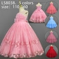 thumbnail image 2 of Vestidos De Novia Para Niñas Vestido Largo De Princesa De Flores Elegante De Navidad Para Niña Infantiles, 2 of 4