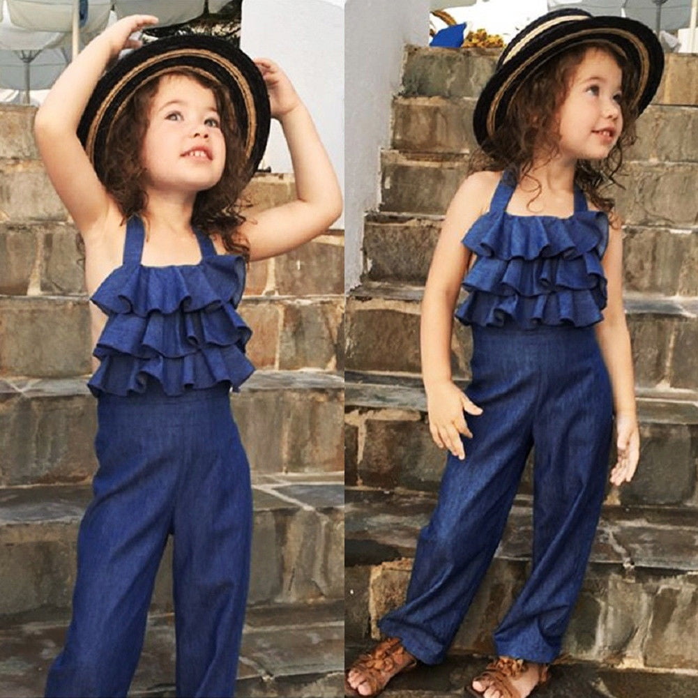 girls pants romper