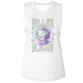 thumbnail image 1 of Killer Klowns In Outer Space Pastel Popcorn White Women's Muscle Tank T-Shirt M, 1 of 2