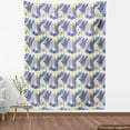 thumbnail image 4 of Ambesonne Abstract Fabric by the Yard Upholstery, Brushstroke Pastel Colors, 5 Yards, Blue Violet and Pale Green, 4 of 5