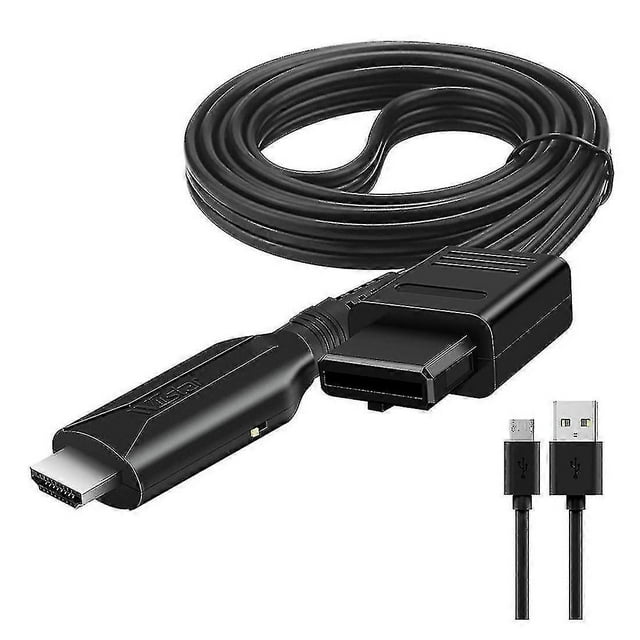 Wiistar Hd N64 To Hdmi-compatible Converter Hd Link Cable Compatible N64/gamecube/snes Plug And Play 1080p Hdmi-compatible Converte
