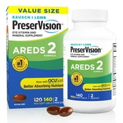 PreserVision AREDS 2 Formula + Multivitamin, 140 Soft Gels (MiniGels)