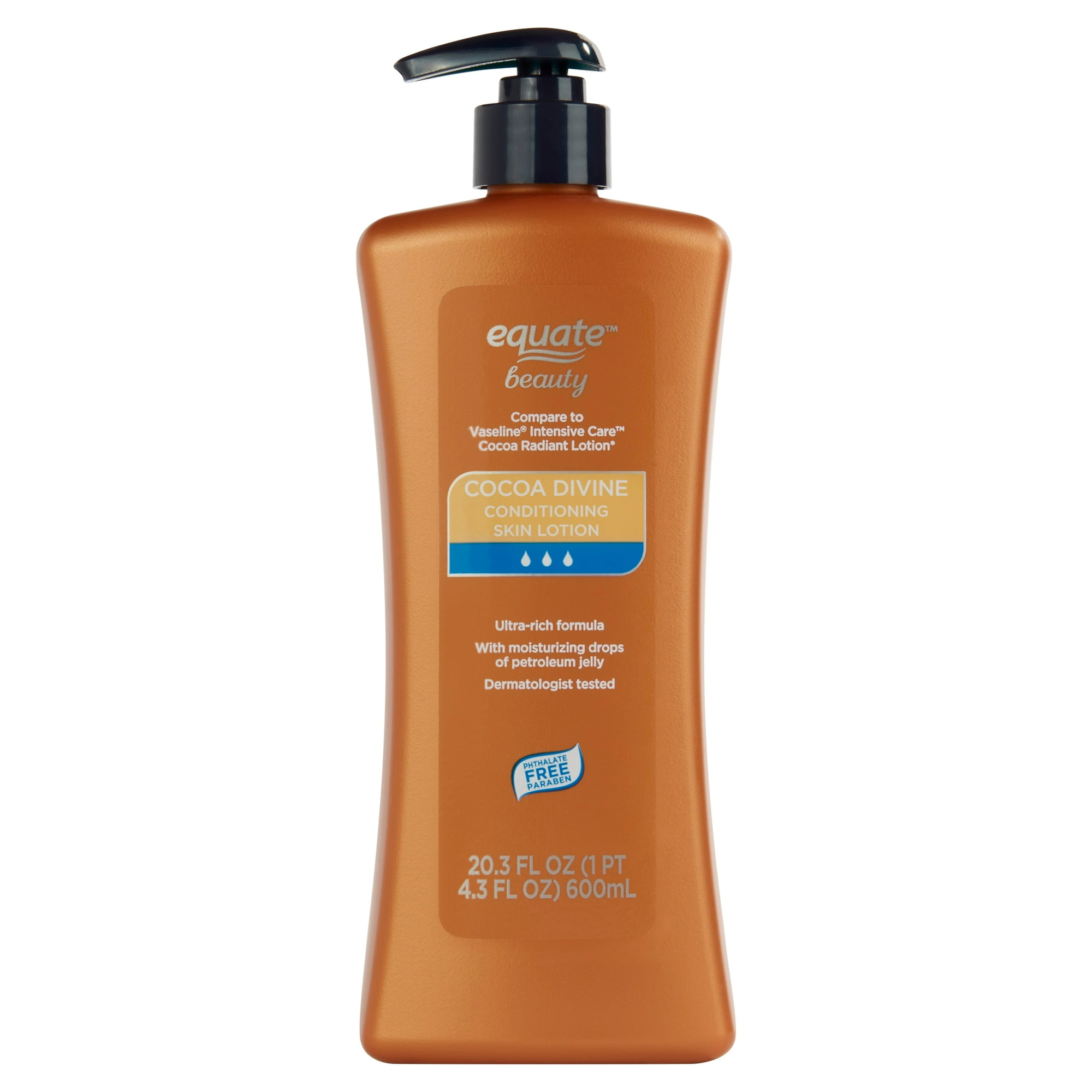 Equate Beauty Cocoa Divine Conditioning Skin Lotion, 20.3 fl oz