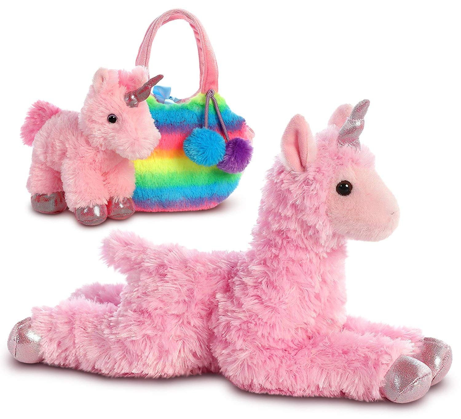 aurora unicorn fancy pals purse