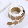 thumbnail image 4 of BRIGHTFUFU 500Pcs Small Thank You Stickers Round Kraft Paper for Families 1In, 4 of 6