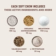 thumbnail image 4 of Rocco & Roxie Calming Chews for Dogs, Dog Anxiety Relief for Separation & Stress, Sleep Aid with Melatonin & Valerian for Large, Med, Small Dogs, Puppy Composure Treats, Supplements, 60ct, 4 of 8