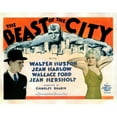 thumbnail image 2 of The Beast Of The City From Left Walter Huston Jean Harlow 1932 Movie Poster Masterprint (14 x 11), 2 of 2