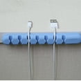 thumbnail image 4 of Cable Cable Cable Clip Organizador Titular Línea Ordenada 7 ranuras perfke Cable de almacenamiento, 4 of 5