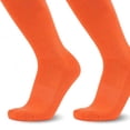 thumbnail image 5 of ZACPNCV Knee High Soccer Socks for Boys Girls Non Slip Cushioned Sole High Tube Socks Solid Color Elastic Calf Football Training Socks Orange, 5 of 5