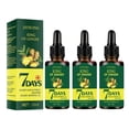 thumbnail image 1 of 3 unidades de aceite de jengibre para el crecimiento del cabello, sérum para la regeneración capilar y tratamiento para la caída del cabello en hombres y mujeres (3 unidades y 30 ml)., 1 of 5