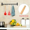 thumbnail image 3 of Juego de utensilios de cocina de silicona de 2 piezas con soporte - Juegos de herramientas y utensilios de cocina de regalo de cocina Silicona de madera, 3 of 5