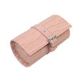 thumbnail image 1 of Caja de reloj portátil de cuero PU, bolsa de reloj de , caja de almacenamiento de reloj, pantalla de protección antiarañazos Vintage para Rosado Hugo Estuche de viaje para reloj, 1 of 7