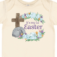 thumbnail image 4 of Inktastic It's My 1st Easter with Cross and Flowers Boys or Girls Baby Bodysuit, 4 of 5