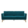 thumbnail image 4 of CosmoLiving Gloria Sofa, Blue Velvet, 4 of 16