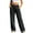 Dark Gray, variant on LVHAOGJOB Wide Leg Sweatpants for Women Athletic Elastic Waisted Workout Pants with Pockets Solid Color Womens Pants