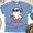 CarolinaBlue, variant on Boo Jee Ghost Graphic Tee | Cute Kawaii Bubble Tea T-Shirt for Women, CarolinaBlue, Size 2XL