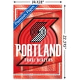 thumbnail image 3 of NBA Portland Trail Blazers - Logo 17 Wall Poster, 14.725" x 22.375", 3 of 3