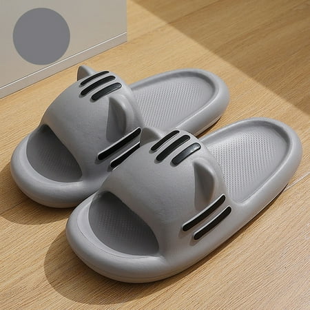 

TOYFUNNY Men Slippers New Pattern Cat Ear Cartoon Indoor And Outdoor Versatile Slippers Comfortable Non Slip Slippers