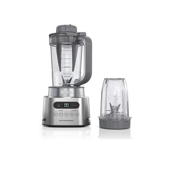Licuadora NINJA FOODI CON PROCESADOR 1500W CONTROL de VELOCIDAD AJUSTABLE CON OPCION de PULSO 3 PROGRAMAS PRE-CARGADOS INCLUYE vaso SS1//50
