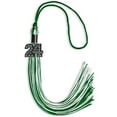 thumbnail image 5 of Endea Graduation Green/White Mixed Color Graduation Tassel with Black Date Drop, 5 of 10
