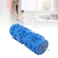 thumbnail image 3 of House Patterned Paint Roller Sleeve, Texture Roller Tool Washable Reusable Rubber Decorative Art Texture Roller Sleeve for Painting Walls and Ceilings, 3 of 7