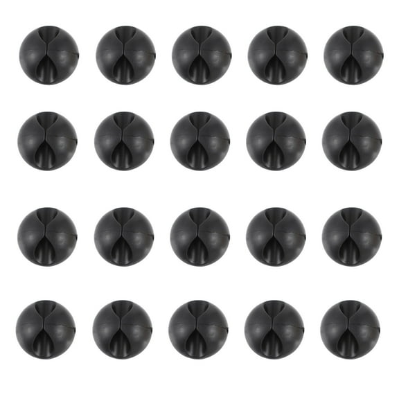 20 Pcs Appliance Hub Cable Organzier Cord Management Clip Cell Phone Stand Holder Self-adhesive Mobile Office Rubber