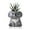 Koala, variant on Cute Animals Planter, Mini Ceramic Cartoon Animal Shaped Succulent Flower Pot Indoor Air Plants Holder, Smooth Shiny Decorative Flower Cactus Planter - Plants Not Included (White Bear)
