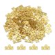 thumbnail image 1 of Encanto de Número de Año Metálico Uxcell, Encanto Dorado del Año 2026 para Hacer Joyería DIY, Collares, Pulseras, Llaveros. Paquete de 80, 1 of 7