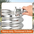 thumbnail image 3 of Fire Ring Pit 5FT Diameter Camp Fire Pit Heavy Duty Galvanized Steel,Silver, 3 of 5