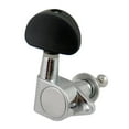 thumbnail image 3 of Accesorios Para guitarra Acústica Eléctrica Hugo Sintonizadores de Clavija de afinación Cerrados 3R3L negro, 3 of 7