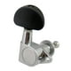 thumbnail image 3 of Accesorios Para guitarra Acústica Eléctrica Hugo Sintonizadores de Clavija de afinación Cerrados 3R3L negro, 3 of 7