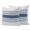 Blue, variant on Outdoor Waterproof Pillow Covers Ombre Purple White Stripe Line Decorative Throw Pillow Protectors,Pillowcase Cushion Cases for Patio Sofa Garden Couch,16x16in,Pack of 2