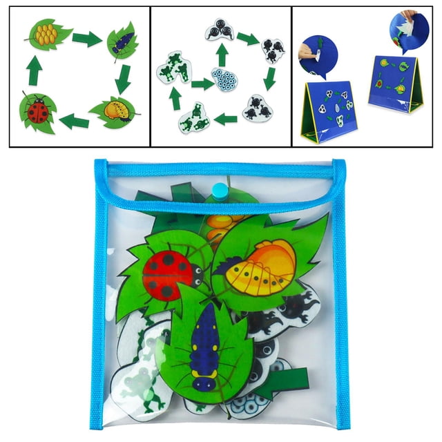 Tablero de fieltro Hugo tablero de letras Preescolar Montessori azul01