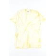 thumbnail image 3 of Light Yellow Tie Dye Tee Shirt - Casual Summer Graphic Top for Men & Women, 3 of 3