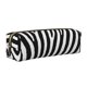 thumbnail image 1 of Balery Zebra Estuche de Lápices de Cuero Impreso, Estuche para Suministros de Arte, Estuche de Lápices con Cremallera, Estuche de Almacenamiento de Papelería, 1 of 7