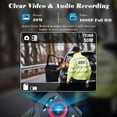 thumbnail image 5 of RONY 128GB Wearable Body Camera with Audio and Video Recording, 1080P FHD Body Cam with IR Night Vision for Law Enforcement Security Guard Civilian, 5 of 14
