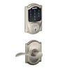 Schlage Fbe469nx-Cam-Acc Connect Camelot Touchscreen Deadbolt - Nickel