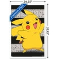 thumbnail image 3 of Pokémon - Pikachu Open Arms Wall Poster, 22.375" x 34" Framed, 3 of 5