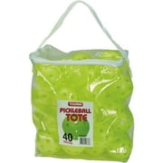 Tourna Pickleball Tote, 40 Balls, Optic Yellow