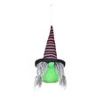 thumbnail image 2 of Decoraciones de Halloween con colgante de muñeco Rudolph trenzado iluminado, colgante creativo de muñeco sin rostro, 2 of 5