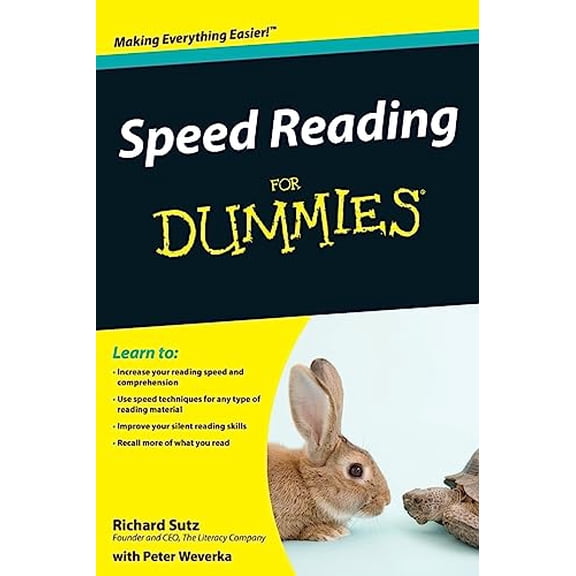 Pre-Owned Speed Reading For Dummies (Paperback) 0470457449 9780470457443