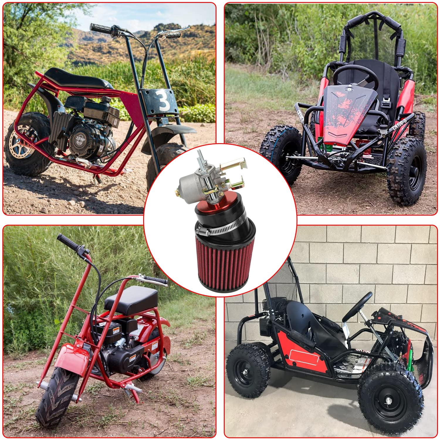 Filtre à Air Road Passion Pour Yamaha BRUIN 350, GRIZZLY, KODIAK - Référence 5UH-E4451-00-00 - 13